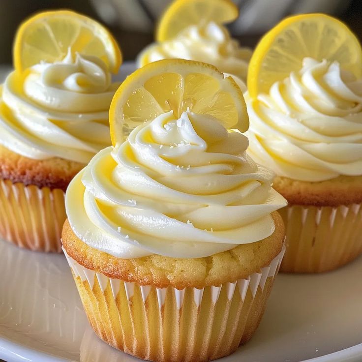 Lemon Sage Cupcakes